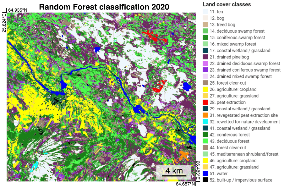 Leveraging satellite data for wetland monitoring